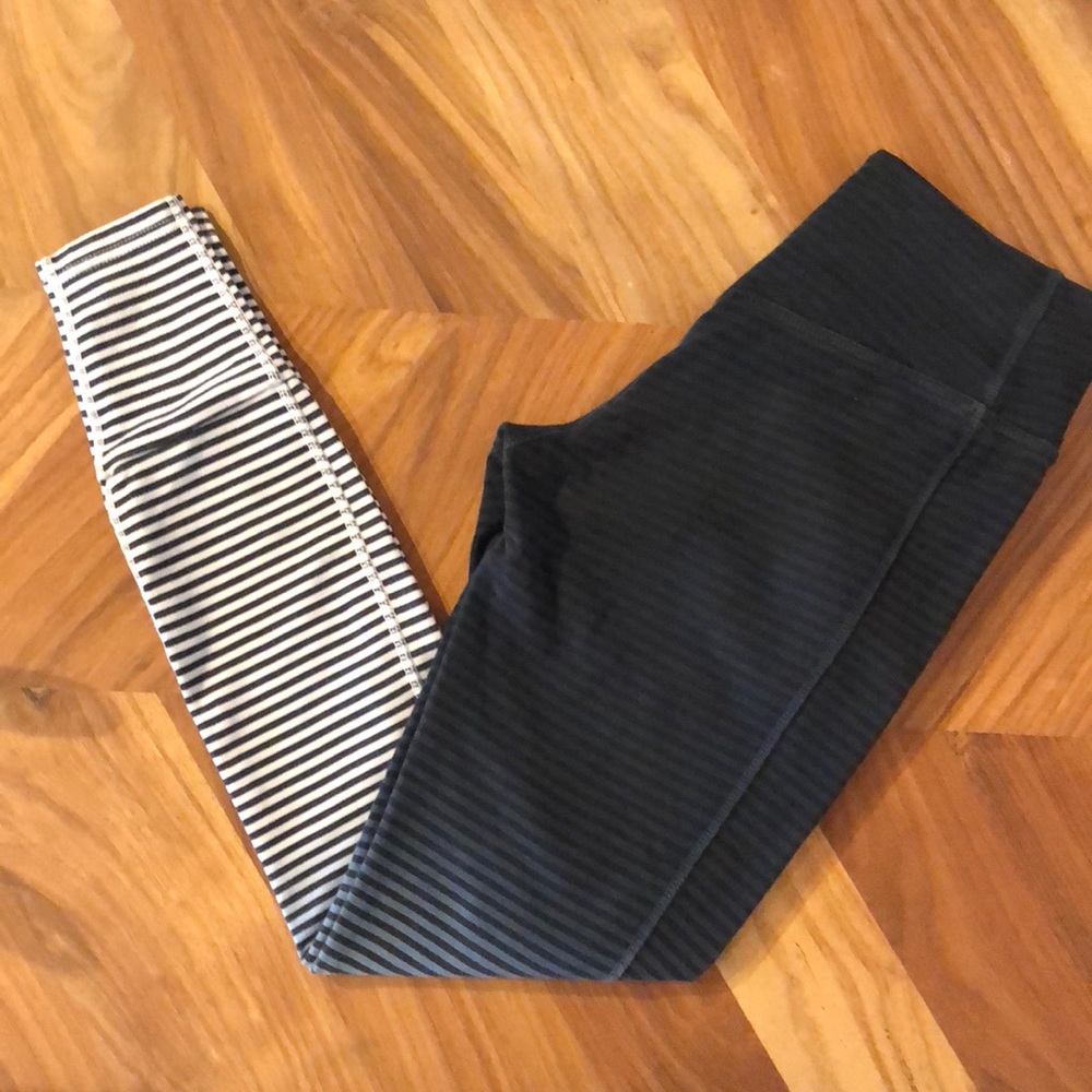 Nike Ombré Stripe Dri-Fit Leggings, XS, GUC